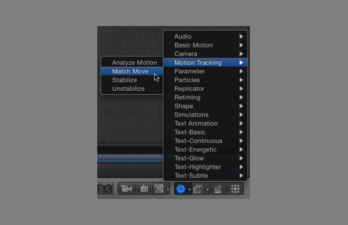 how to use motion tracking to stabilize shaky video