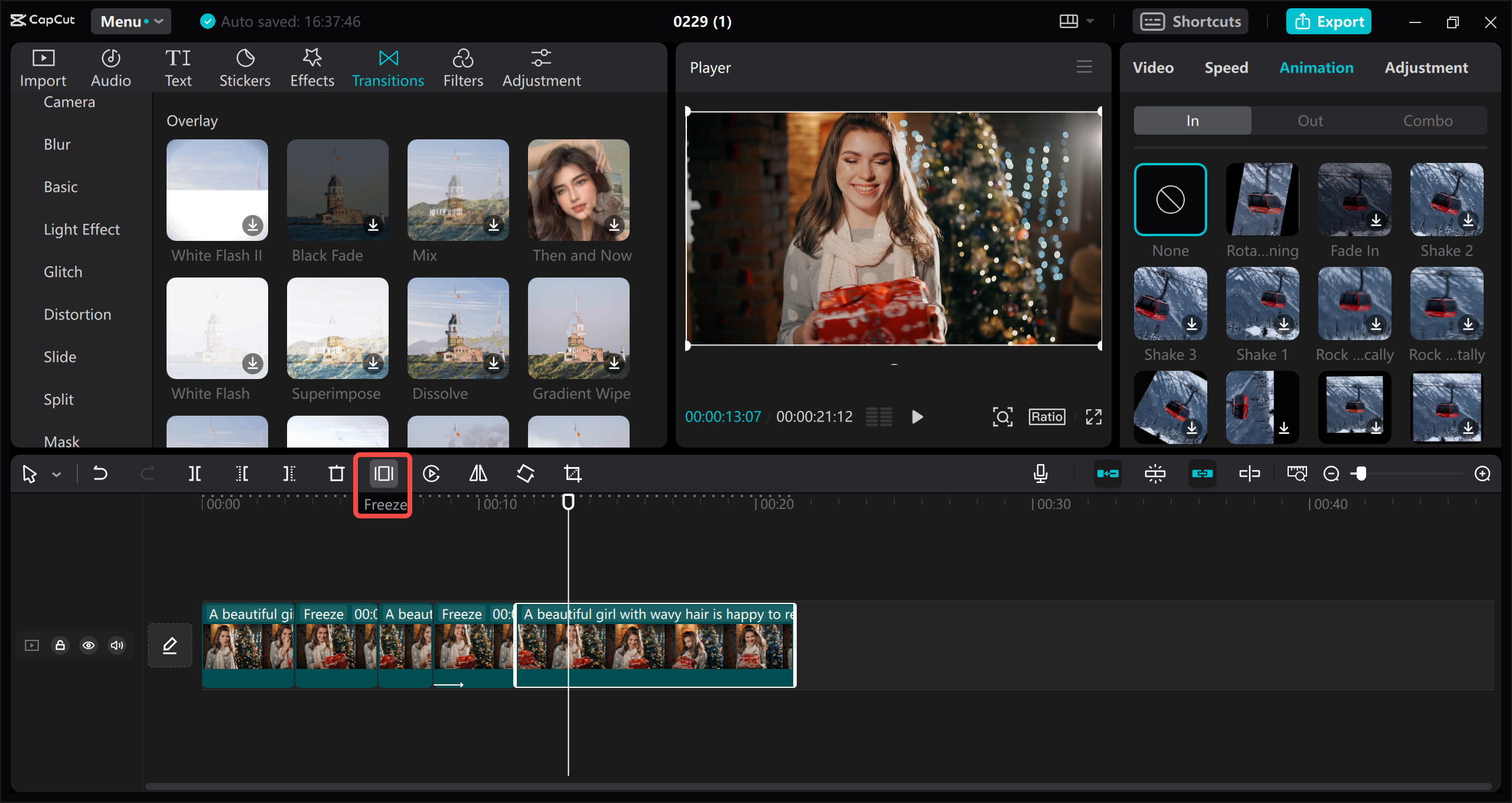 An ultimate alternative for Final Cut Pro to freeze frame: CapCut 