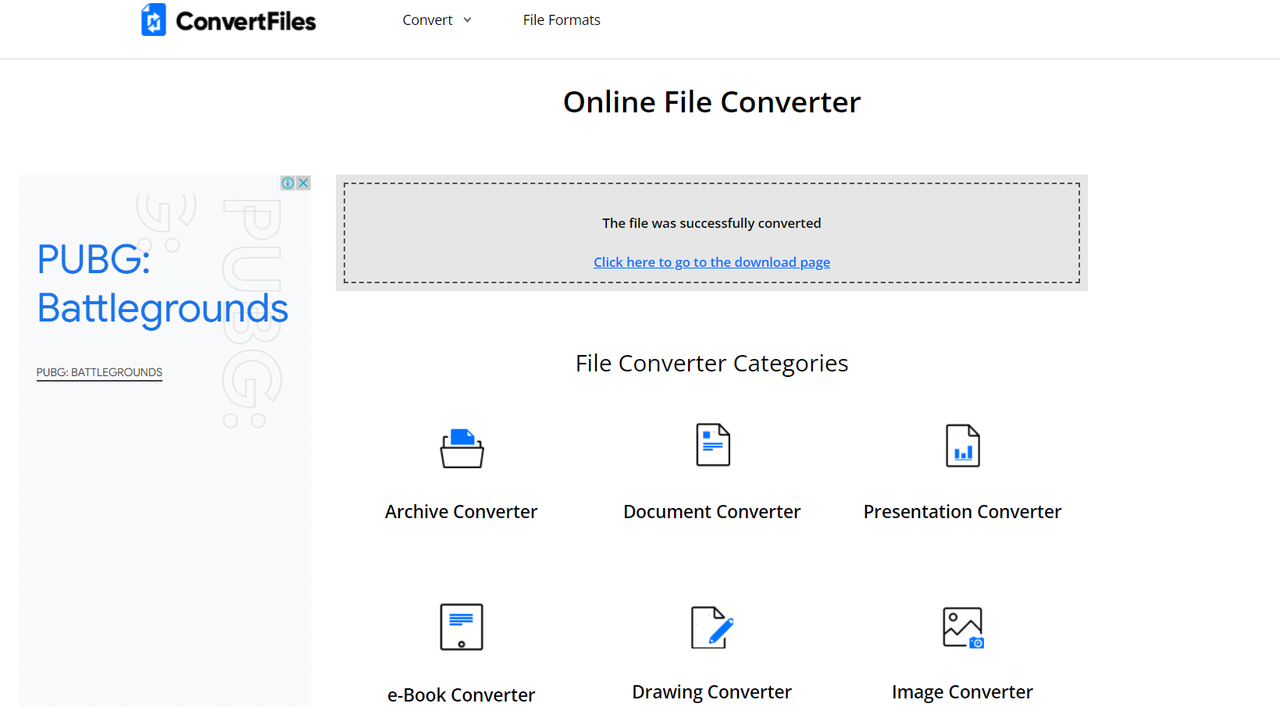 Transform online MOV to MP4 with ConvertFiles