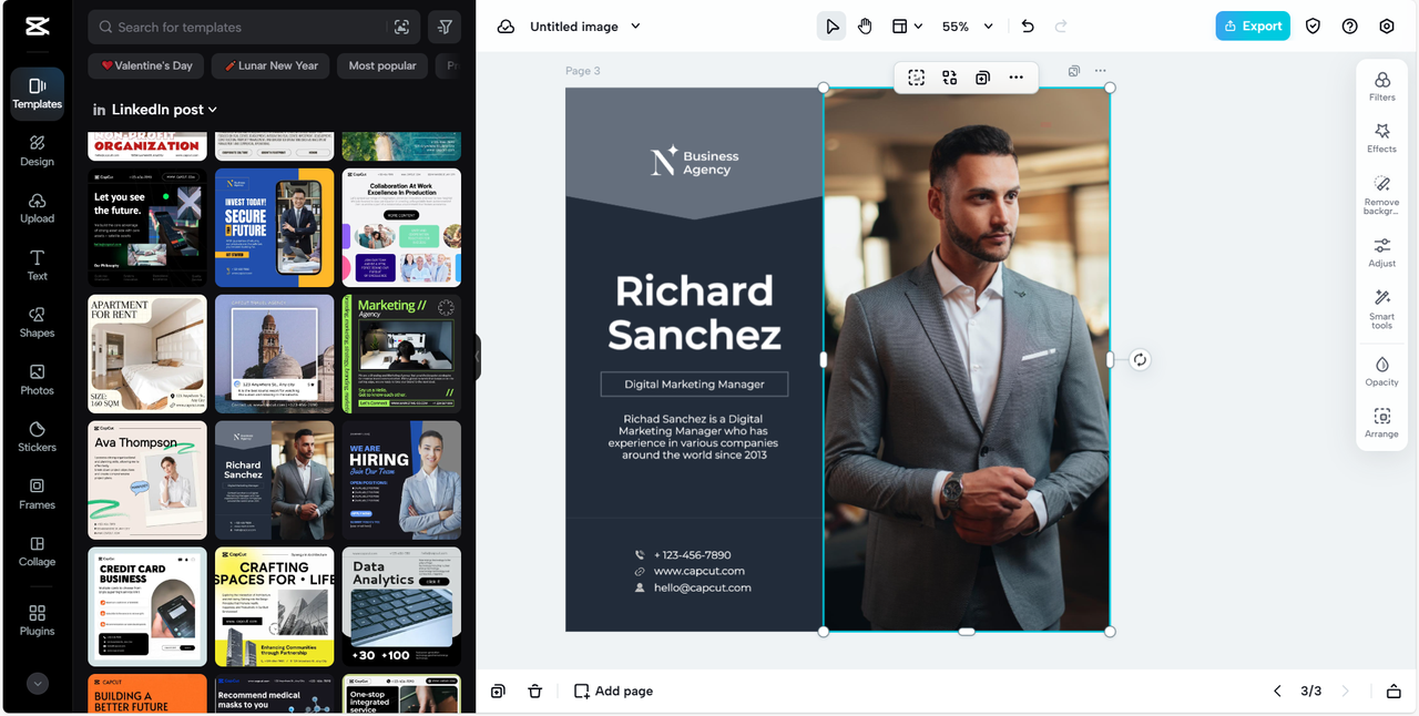 LinkedIn post templates