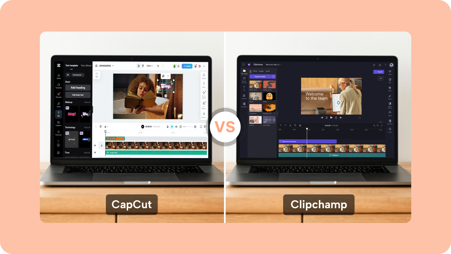 Clipchamp vs CapCut