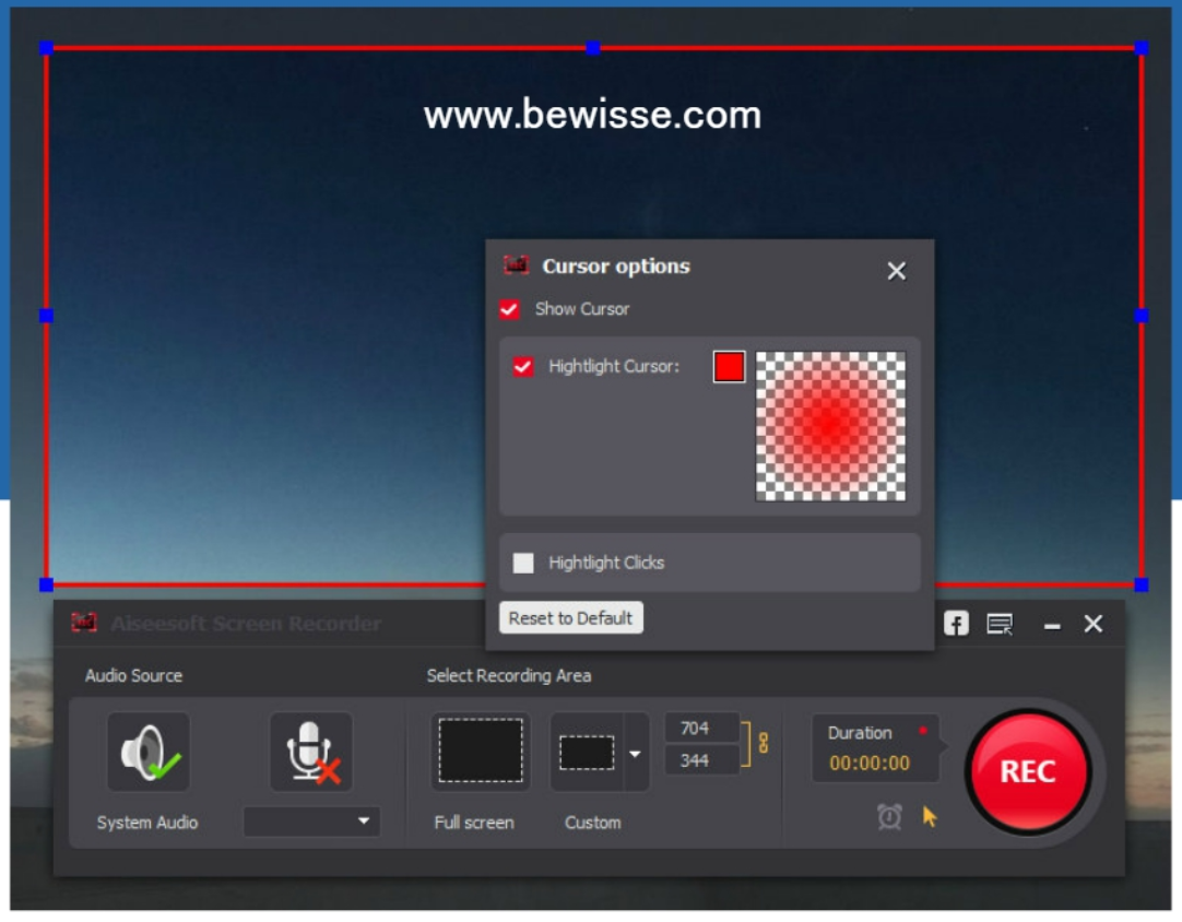 Bewisse Screen Recorder