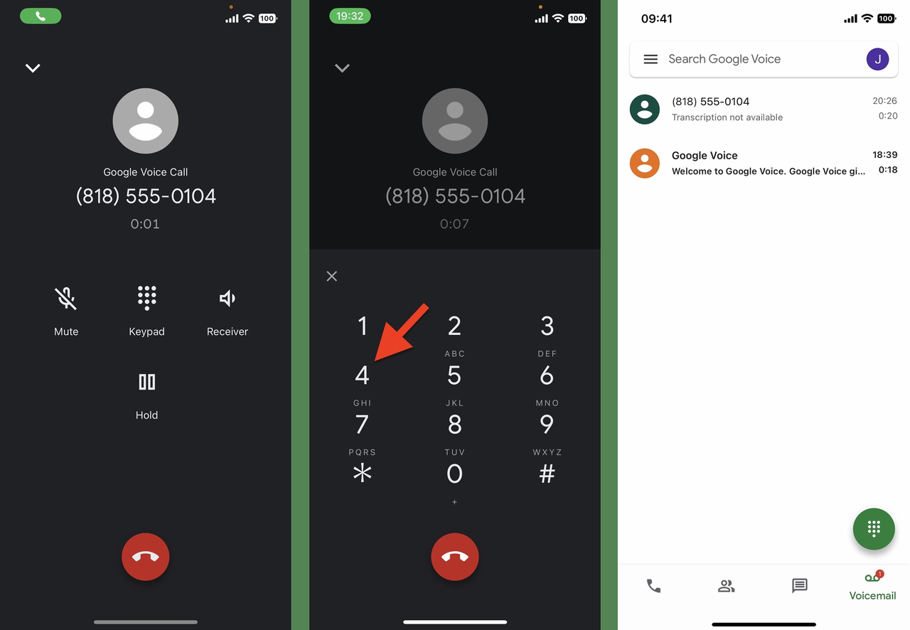How to use the Google Voice recorder feature