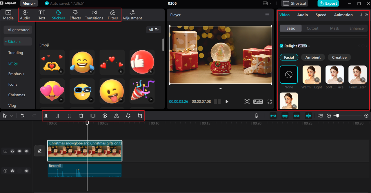 Edit audio and video on the CapCut desktop video editor and Google Voice Recorder