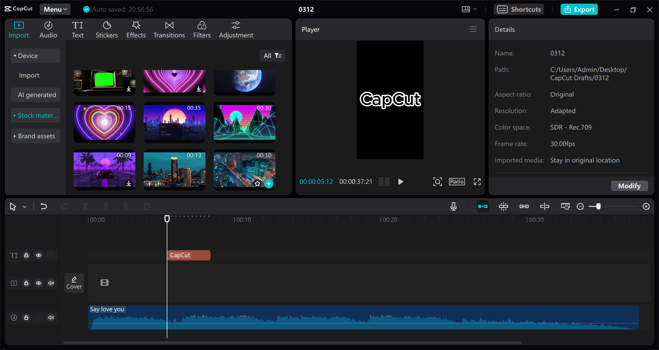 Explore professional TikTok video editor: CapCut desktop video editor