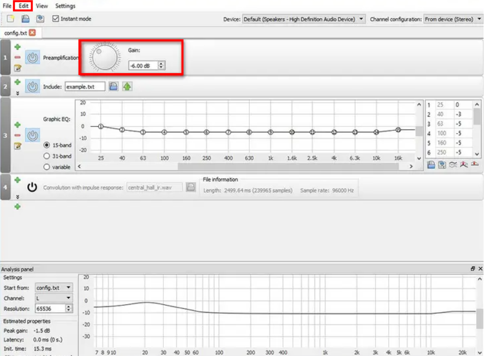 Equalizer APO 