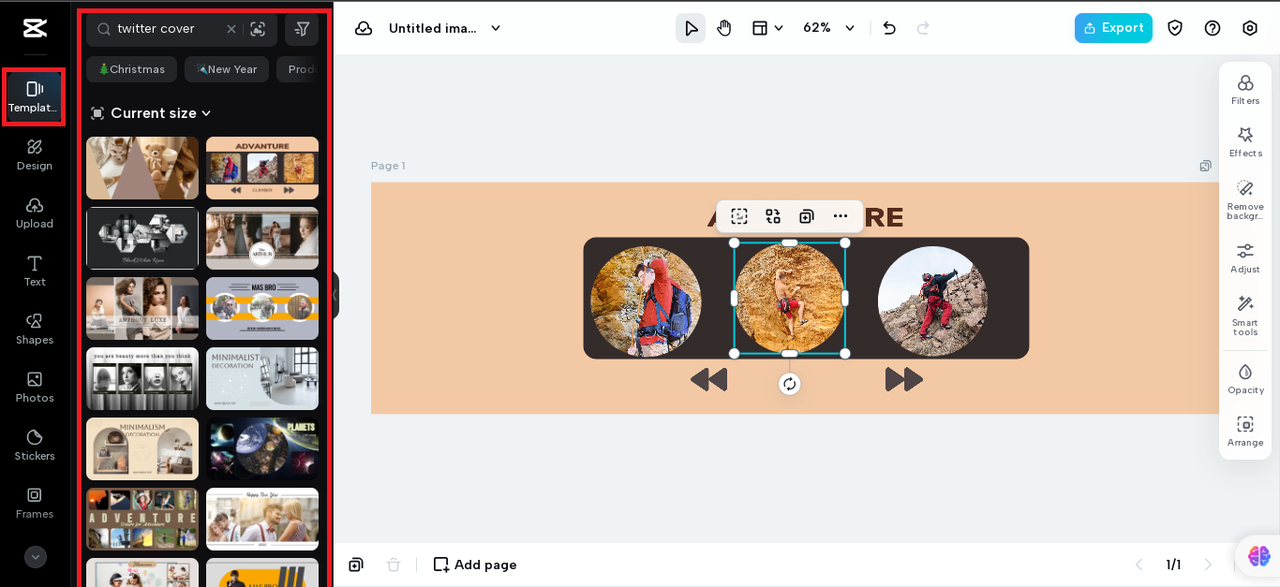 Your Guide To Precisely Control Twitter Cover Size With CapCut