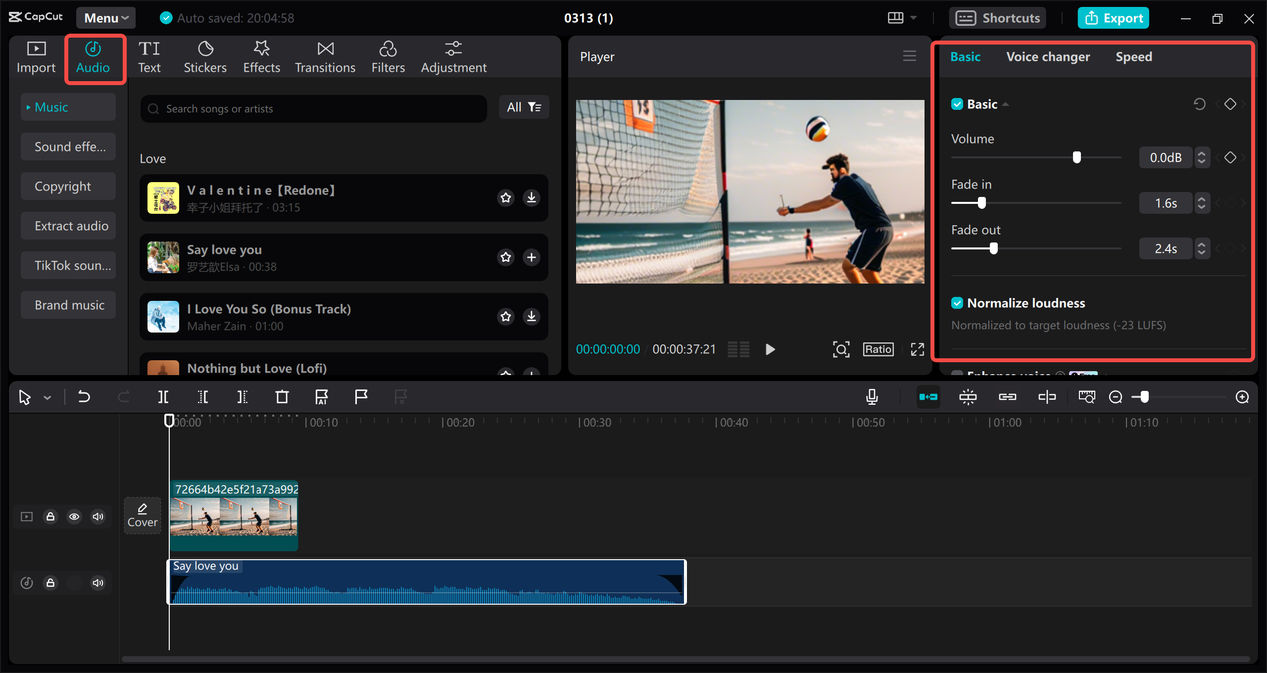 Edit video with CapCut desktop video editor