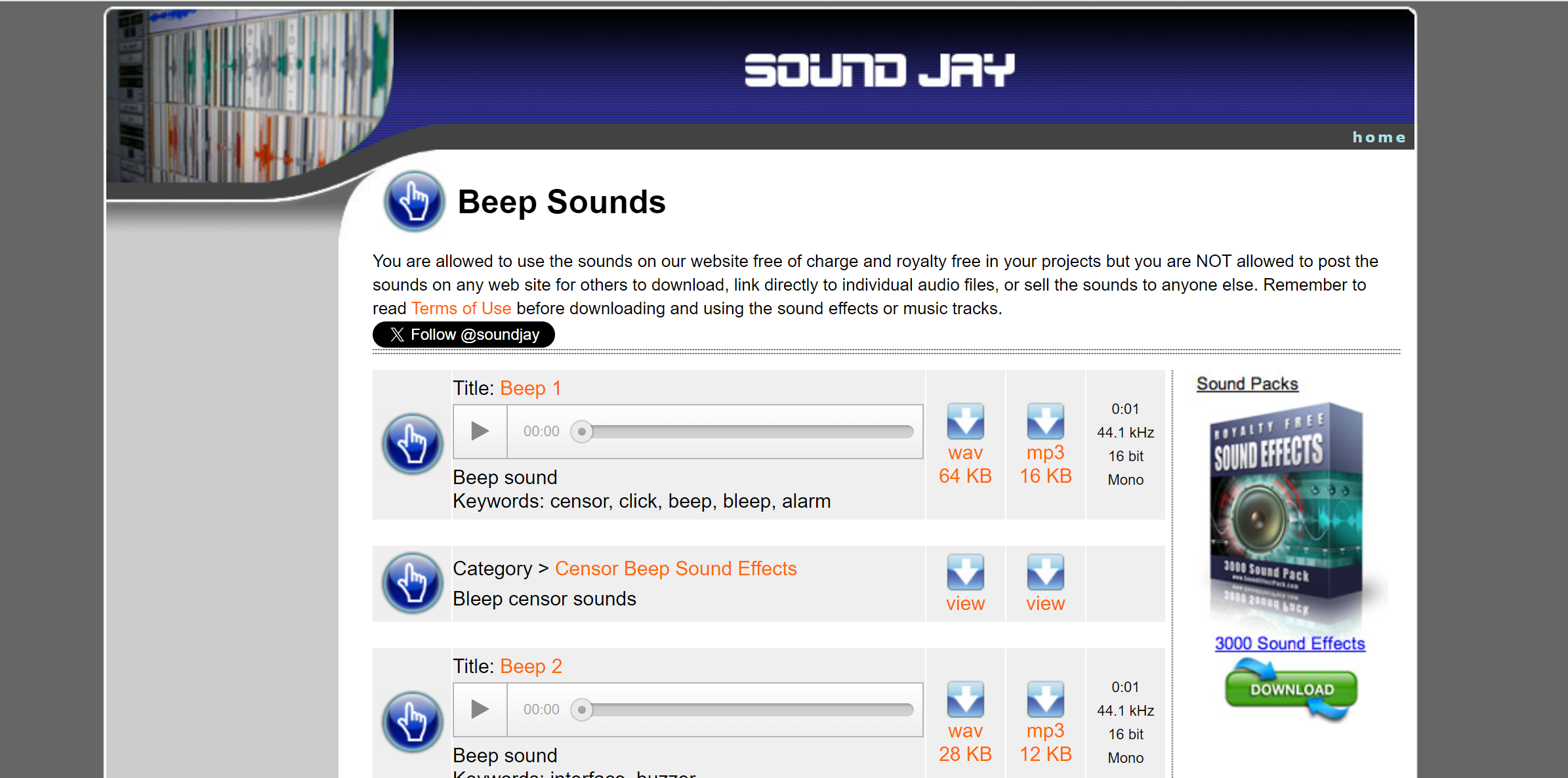 Sound Jay.com