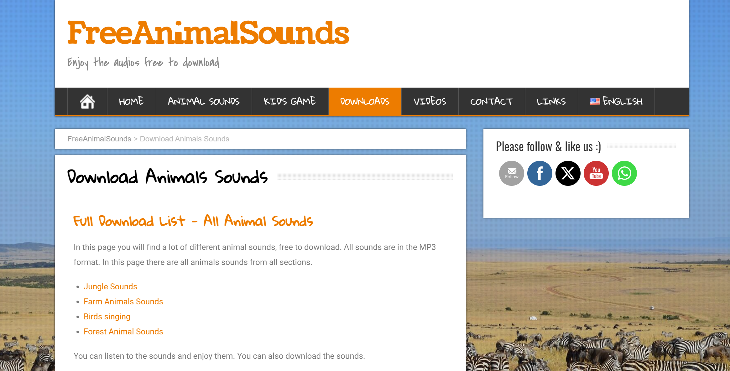 FreeAnimalSounds