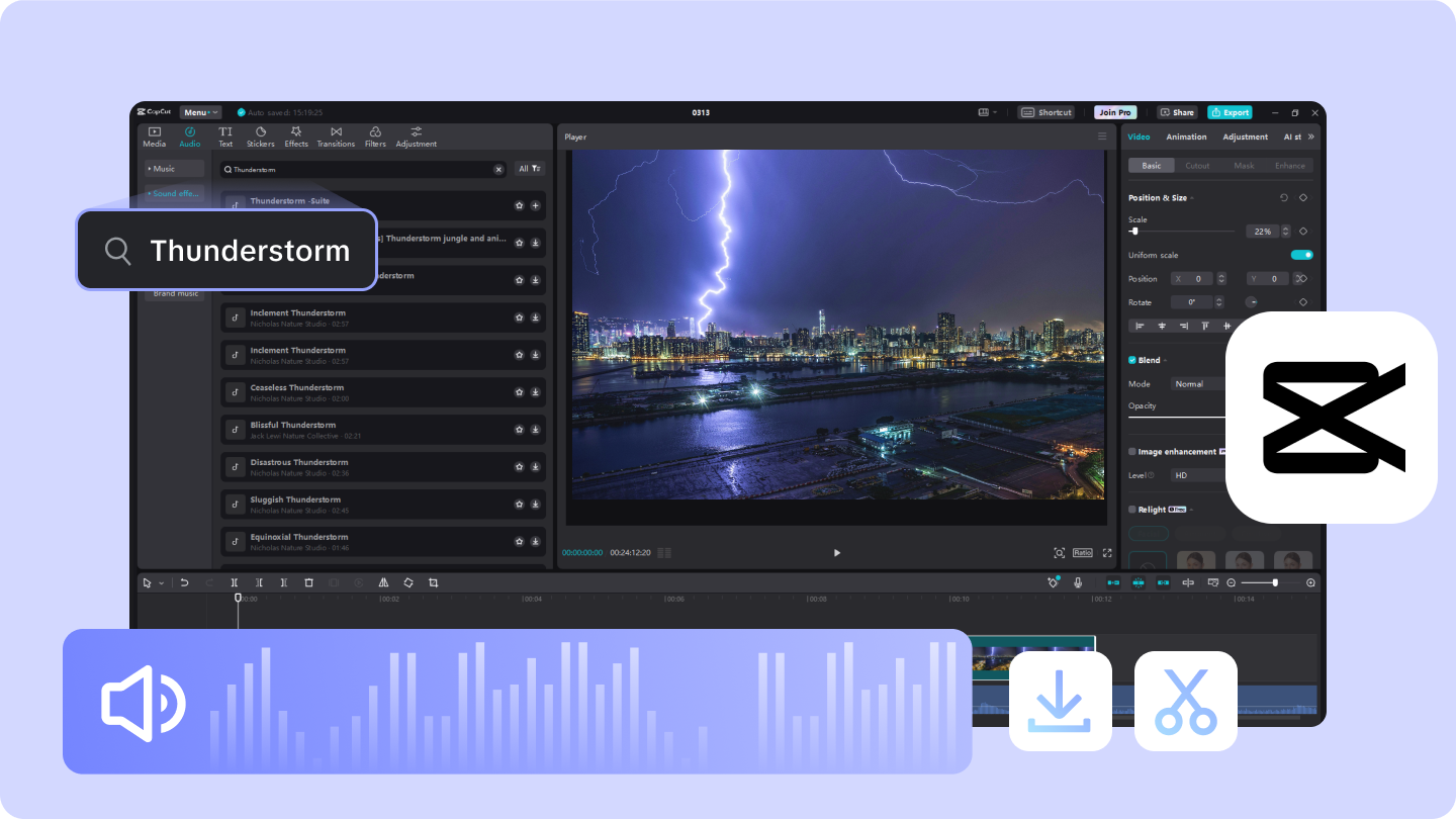 Echoes of Nature: Mastering Thunderstorm Sounds Download for Atmospheric Projects