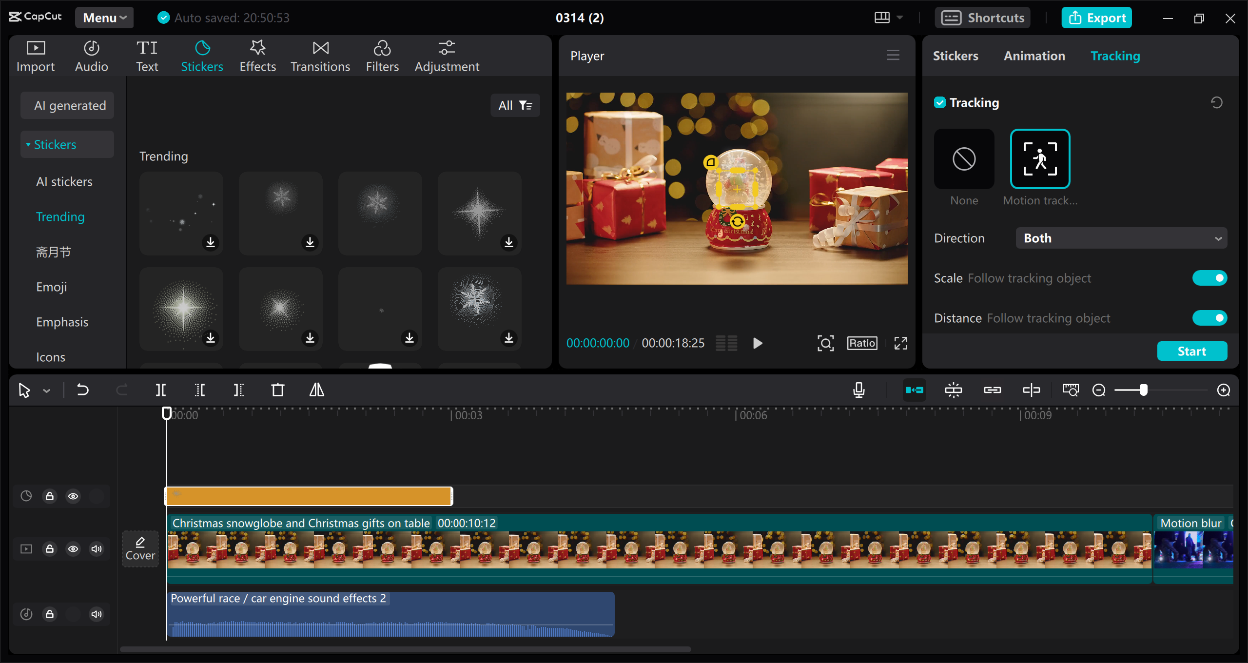 The ultimate solution to accurate camera tracking: CapCut desktop video editor