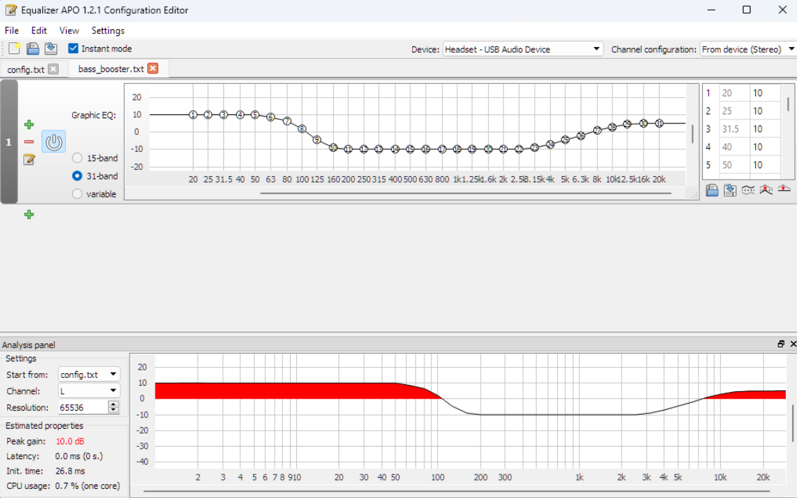 Equalizer APO