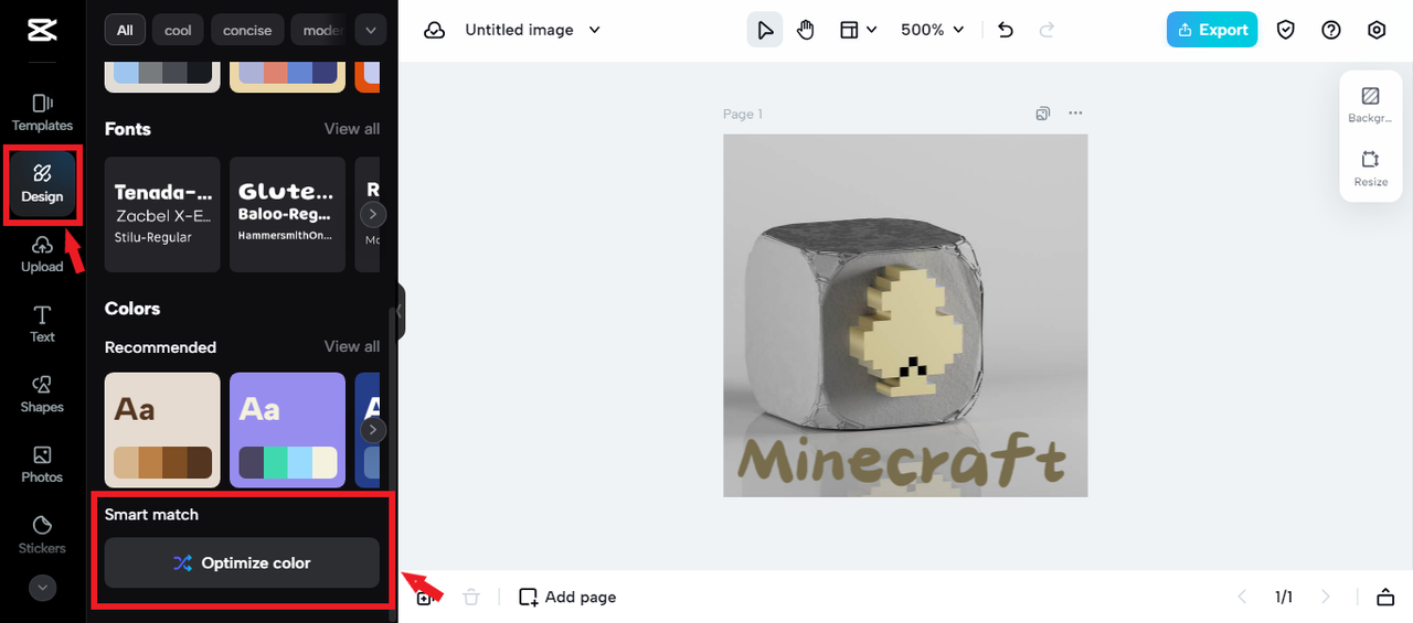 Optimize Color of your Minecraft server icon