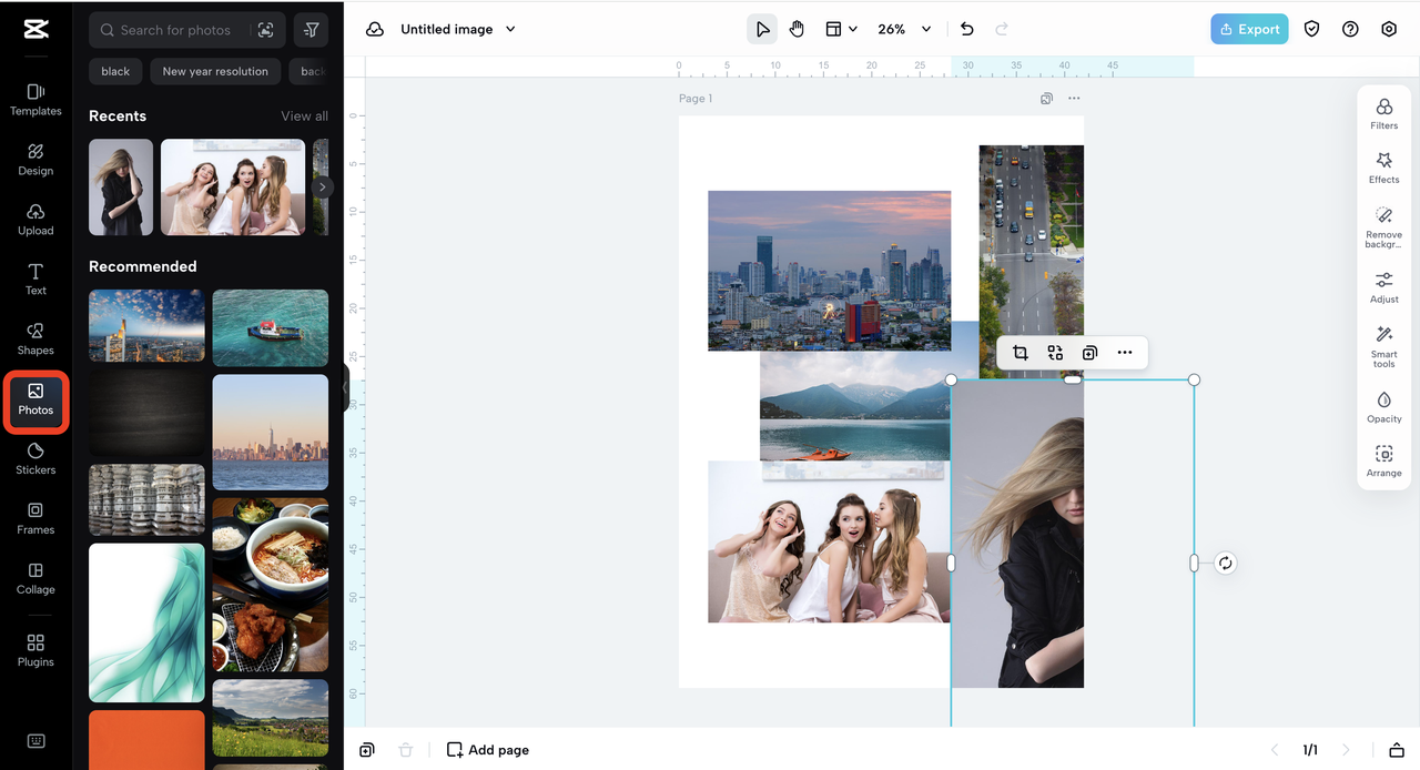 How to Create Advertisement Poster Design with CapCut Online
