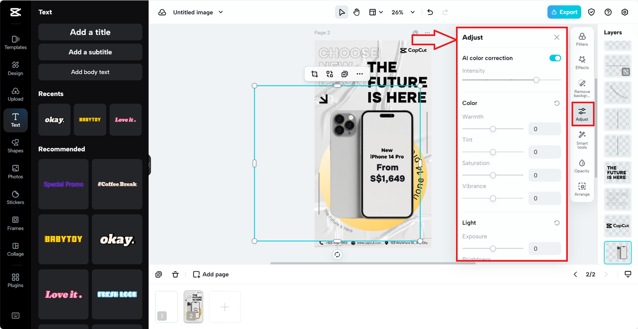 intelligent calibration of picture color