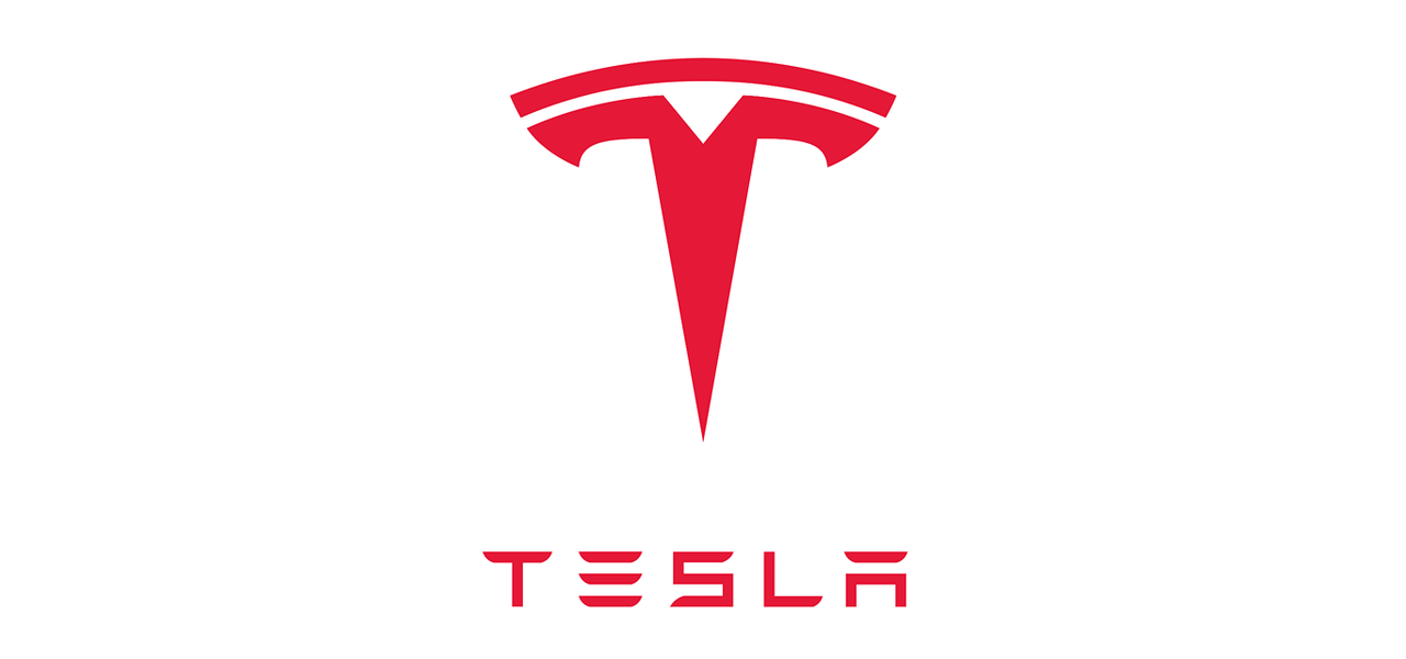 Minimalist logo of Tesla