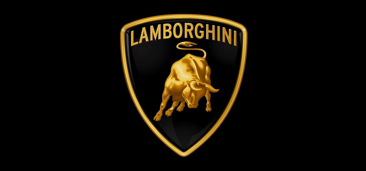 3D logo of Lamborghini