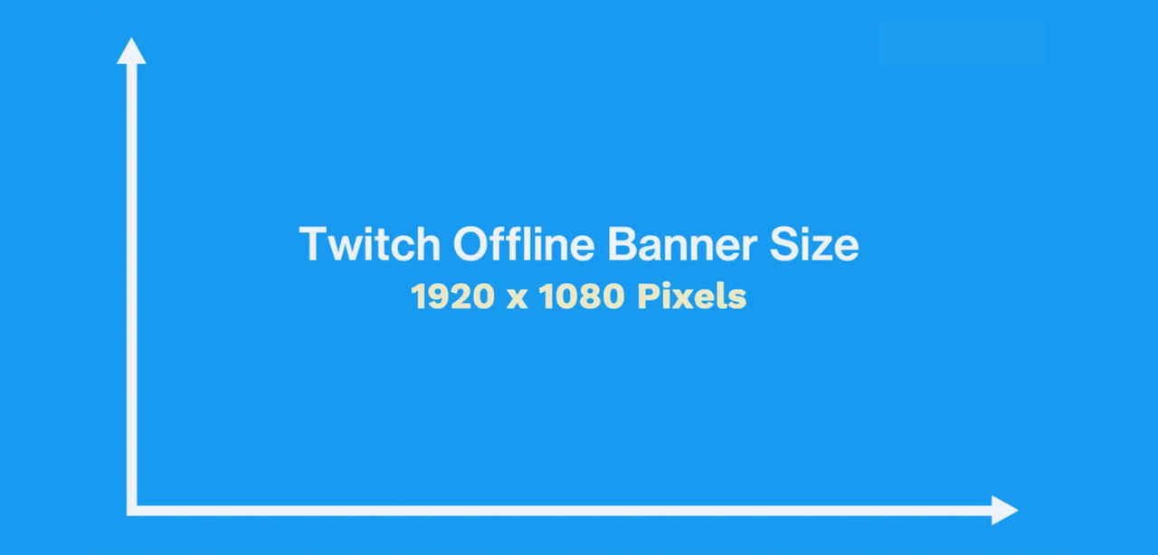Twitch offline banner size