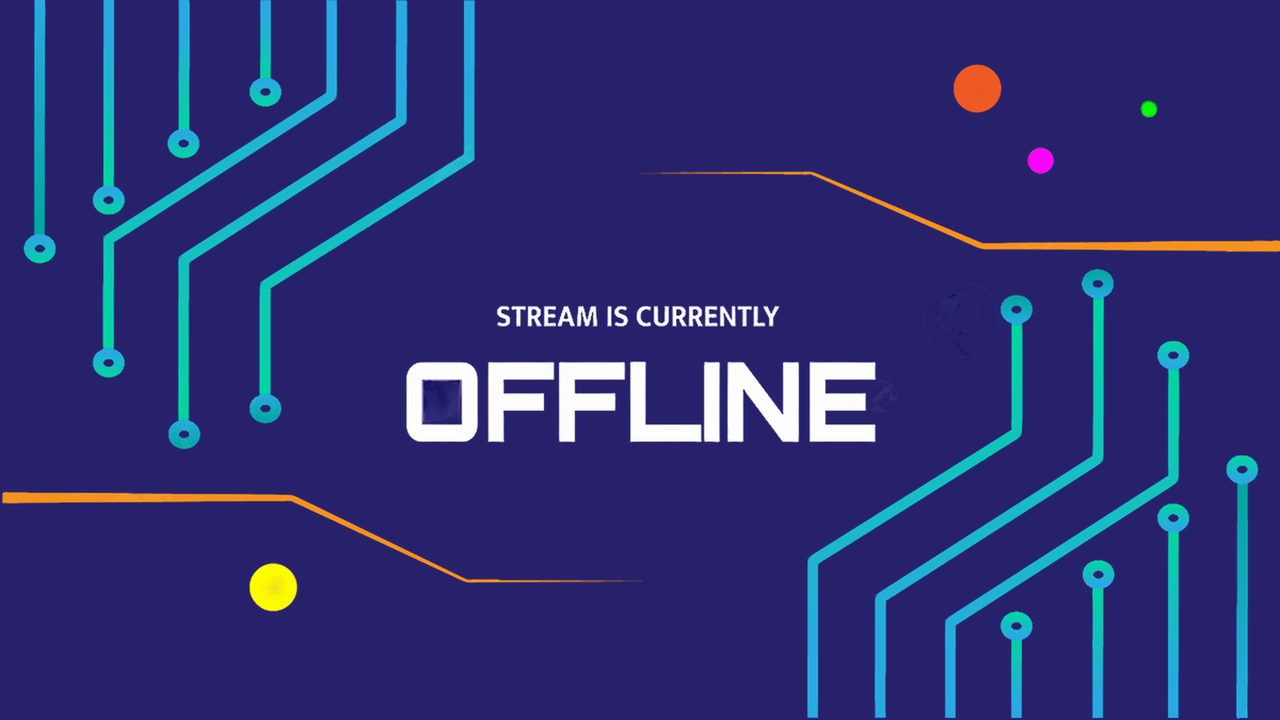 A Twitch banner with good readability
