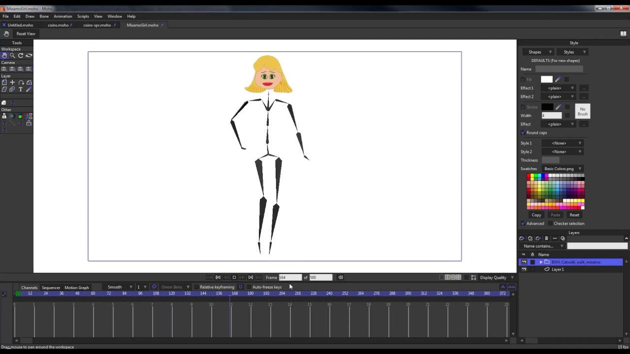 Moho Animation, the best free software for animation 2D