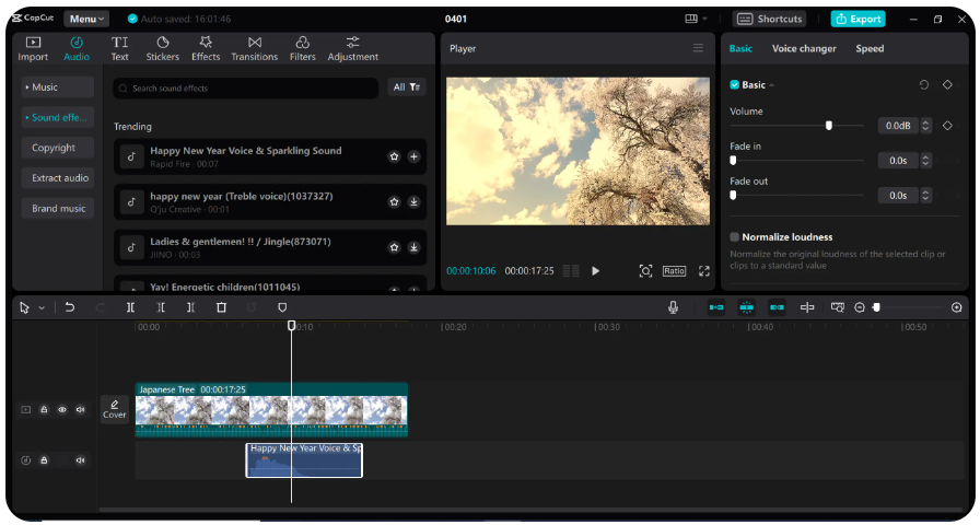 Remove filler words from videos: CapCut desktop video editor