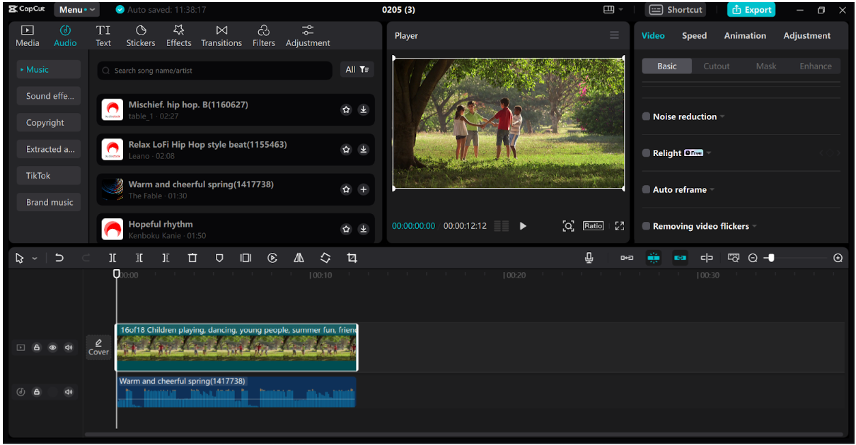 The advanced and compatible video editor for your laptop: CapCut 