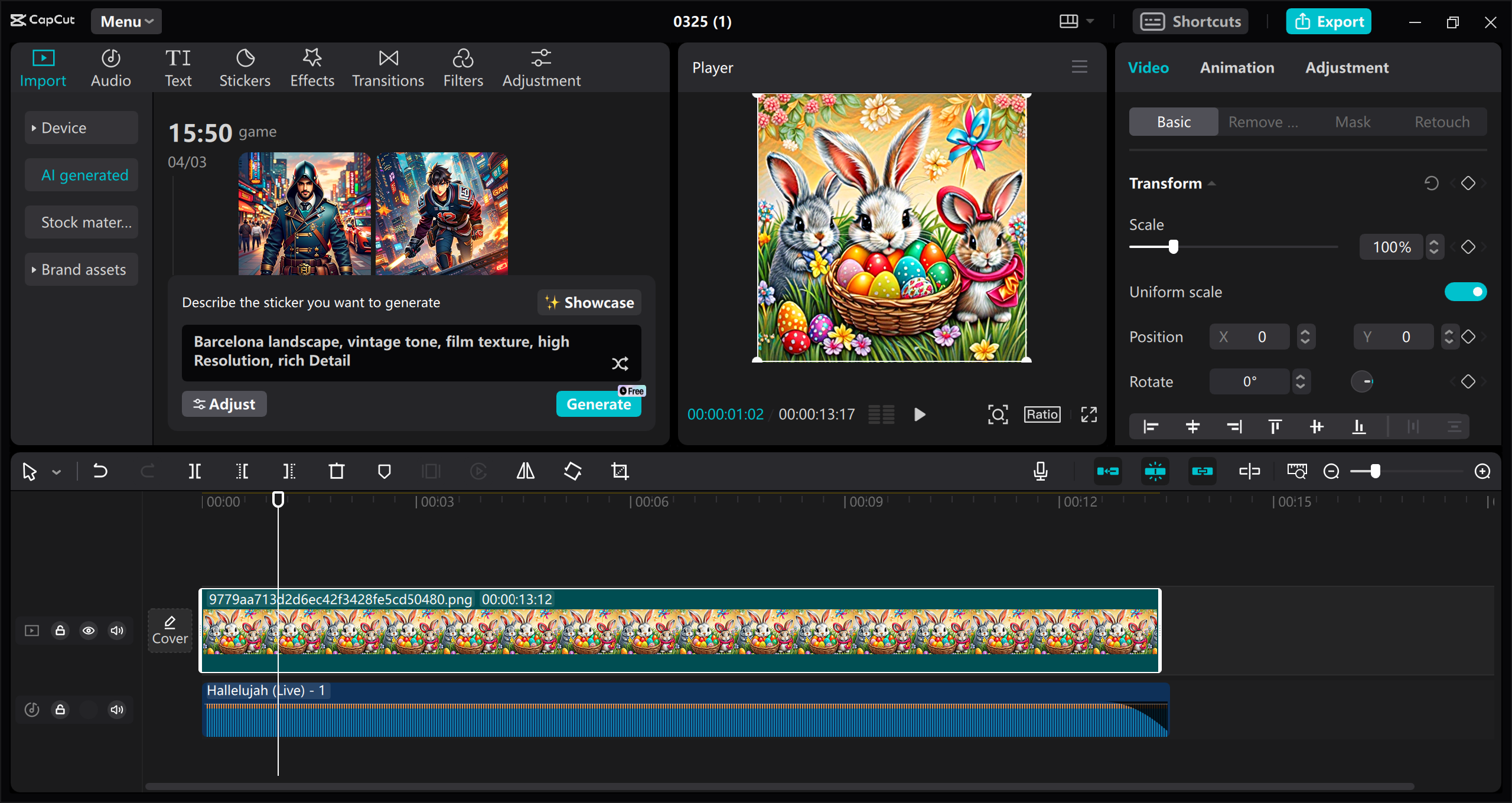 Edit free Windows games easily: CapCut desktop video editor