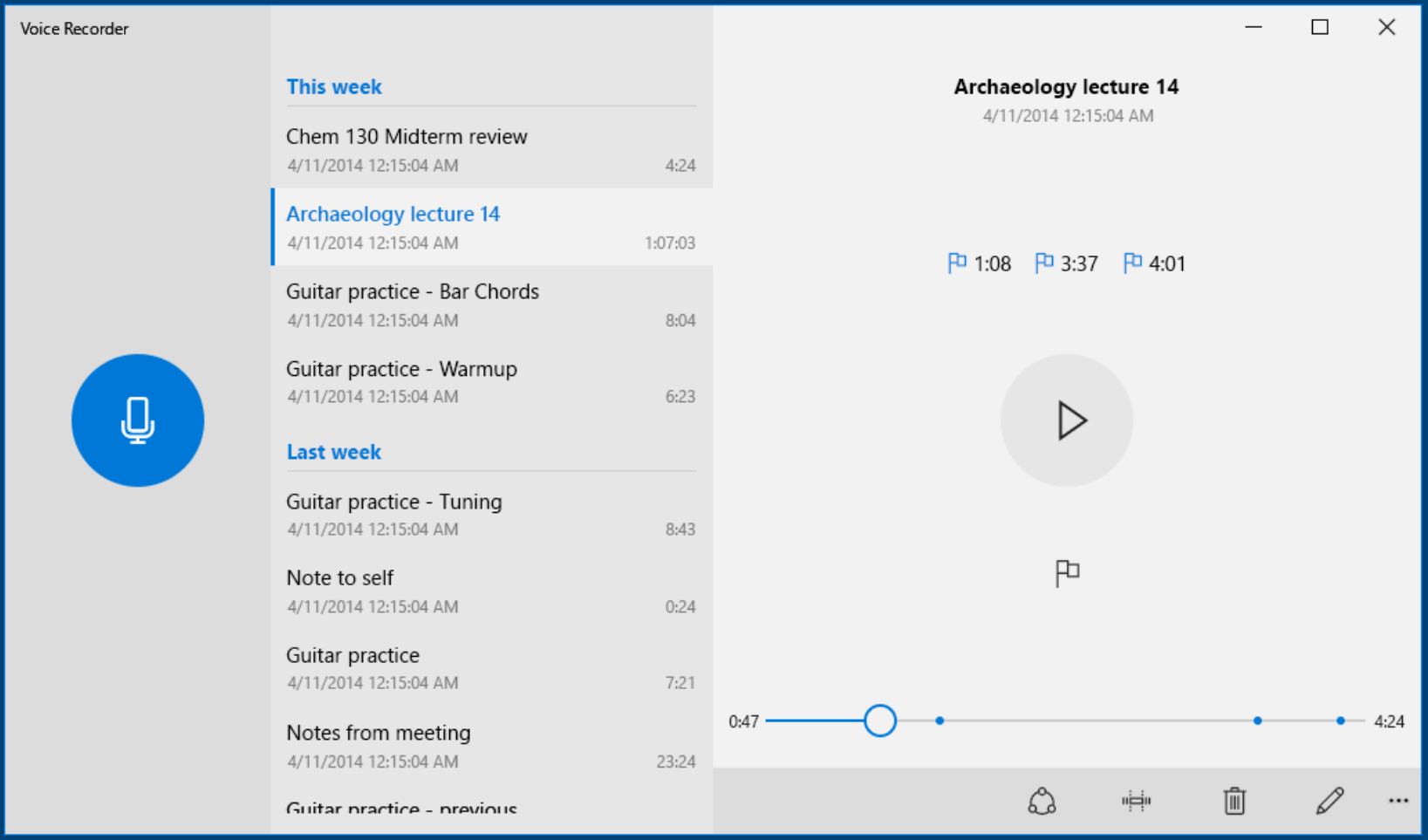 What is Voice Recorder in Windows 11