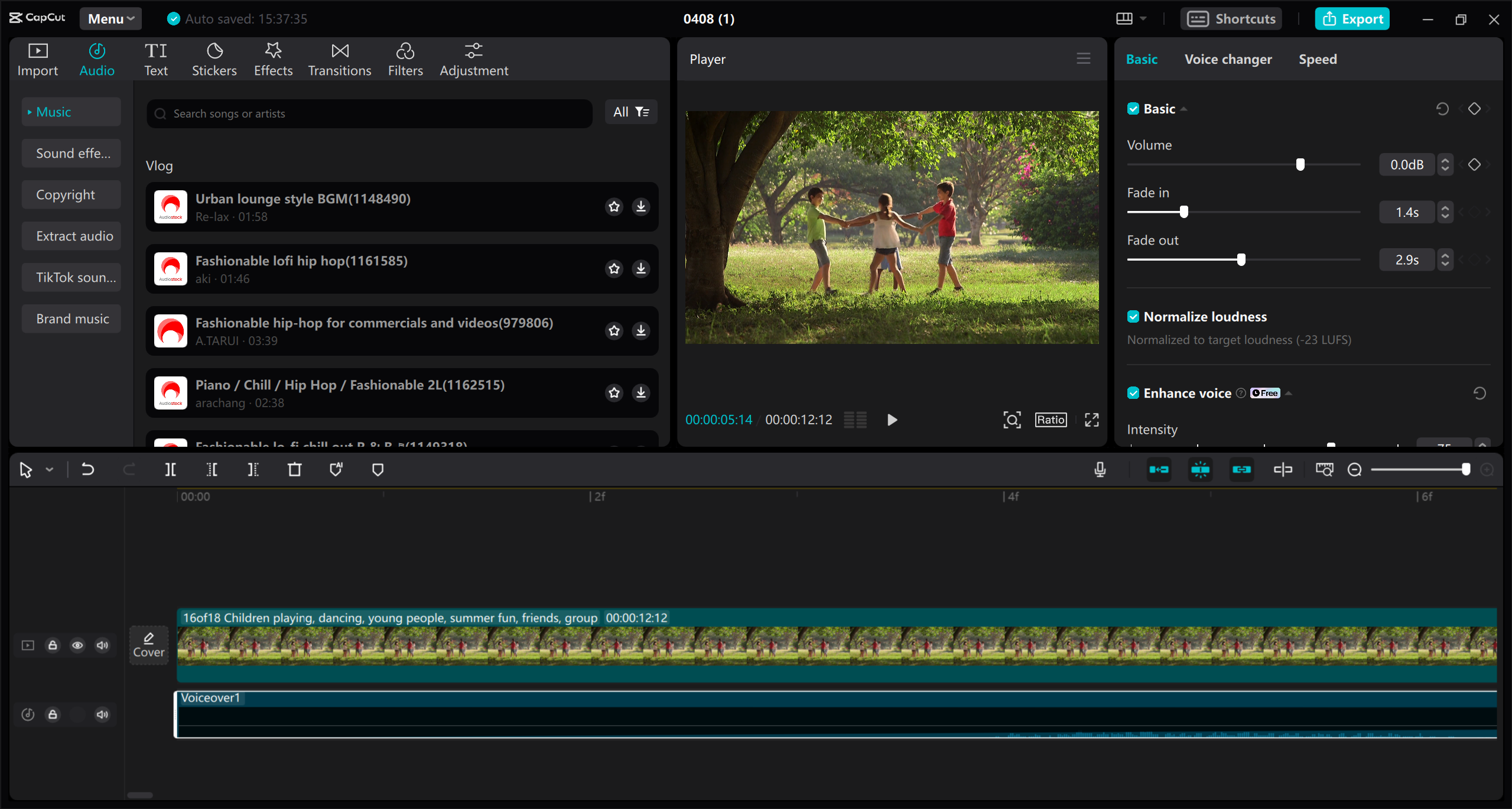 The best solution for recording audio: CapCut desktop video editor