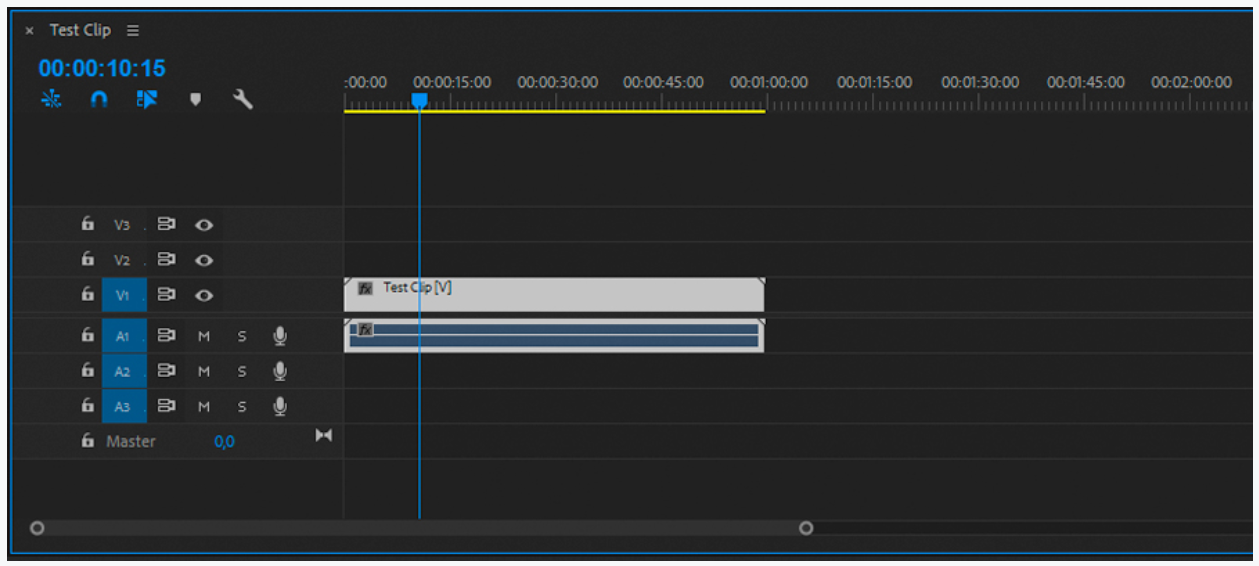 Import video to Premiere Pro timeline