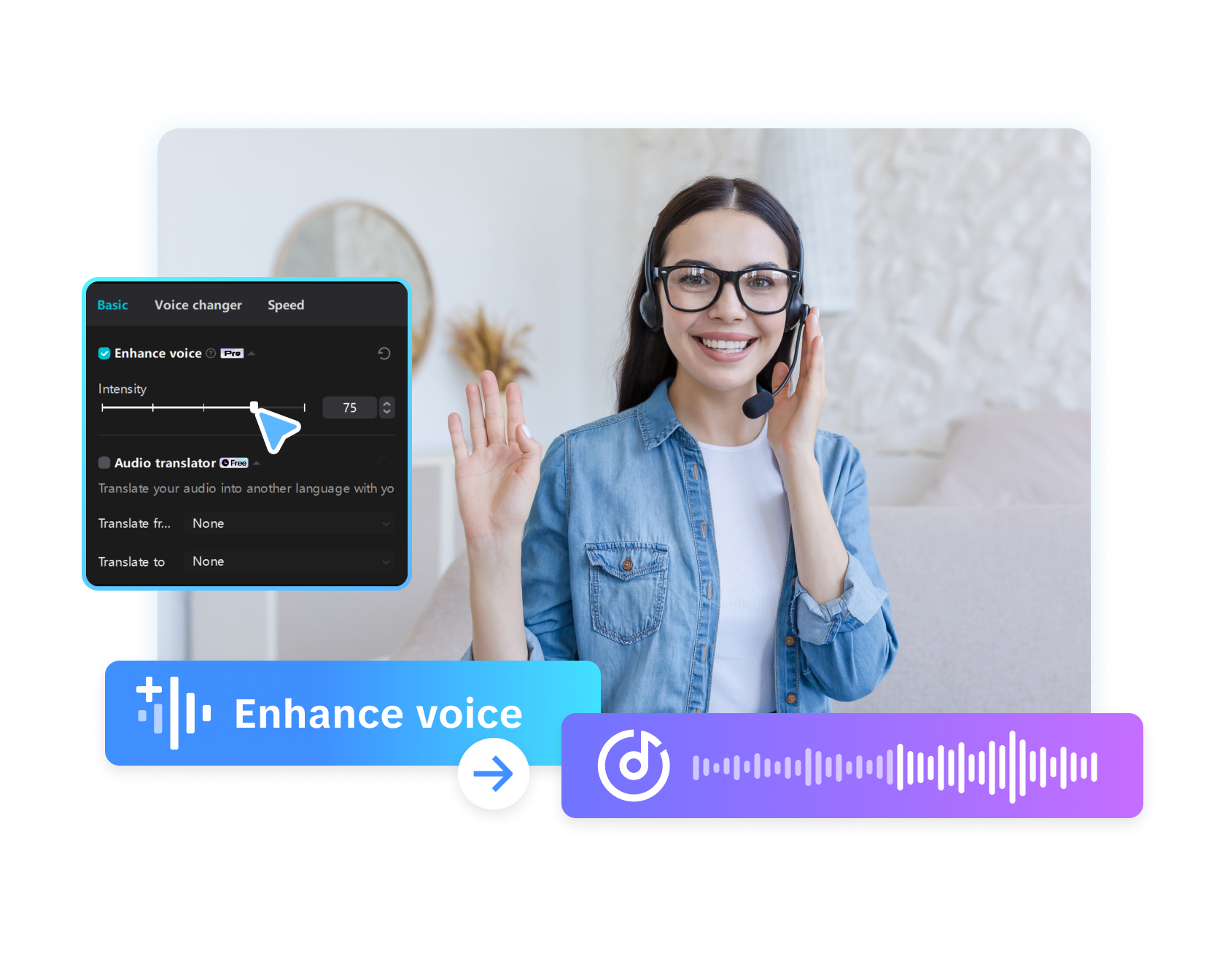 Desbloqueie possibilidades de áudio com o Advanced Voice Enhancer