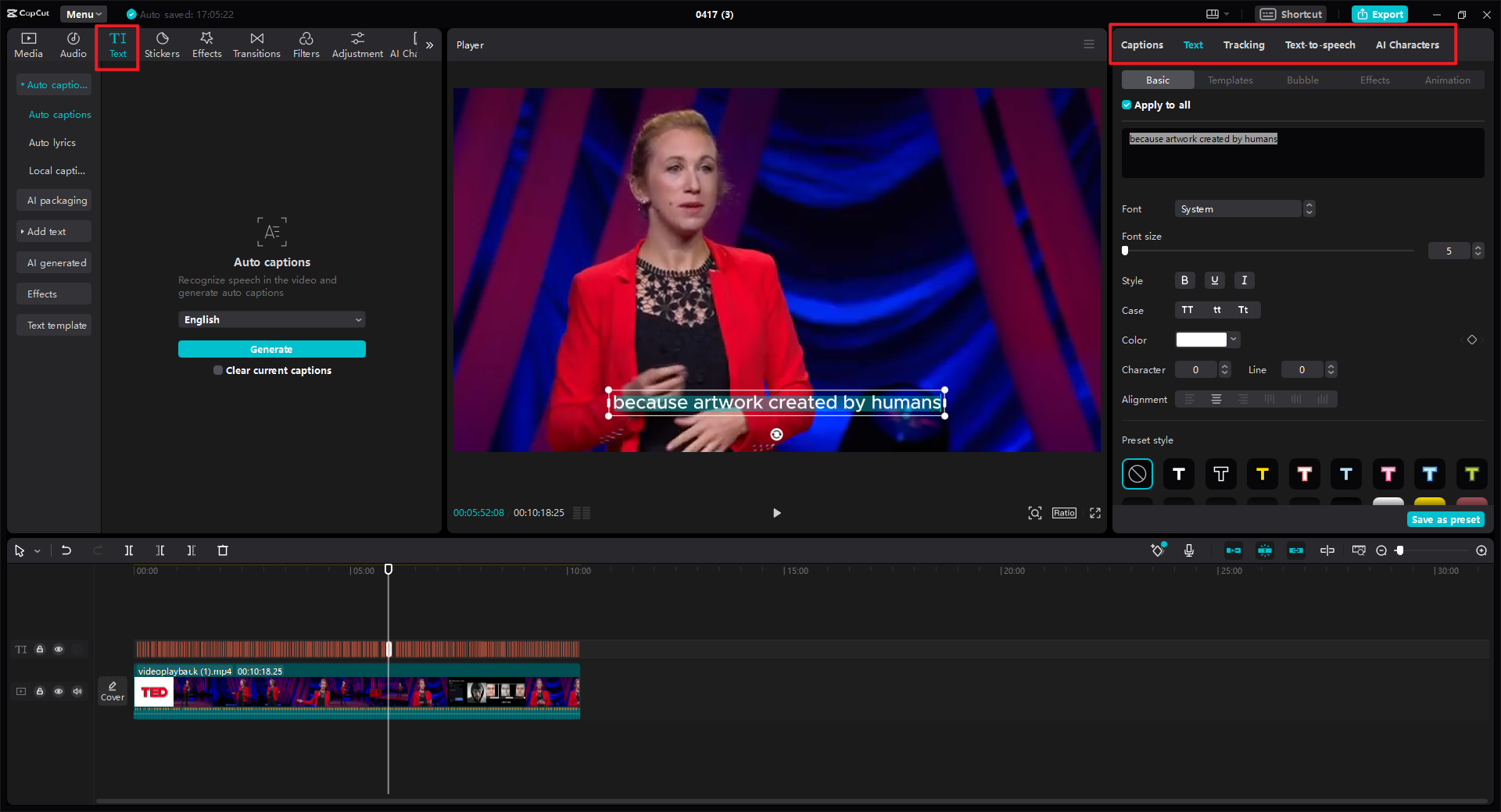 Alternative to subtitle maker free: CapCut video editor