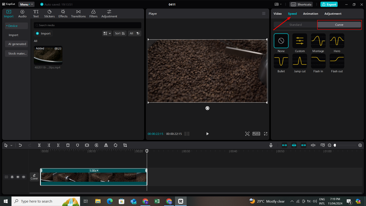 how to enhance video on CapCut video editor