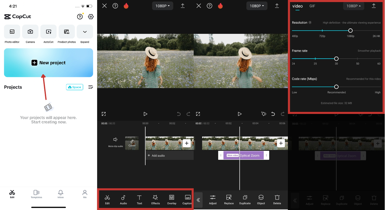 capcut video editing app