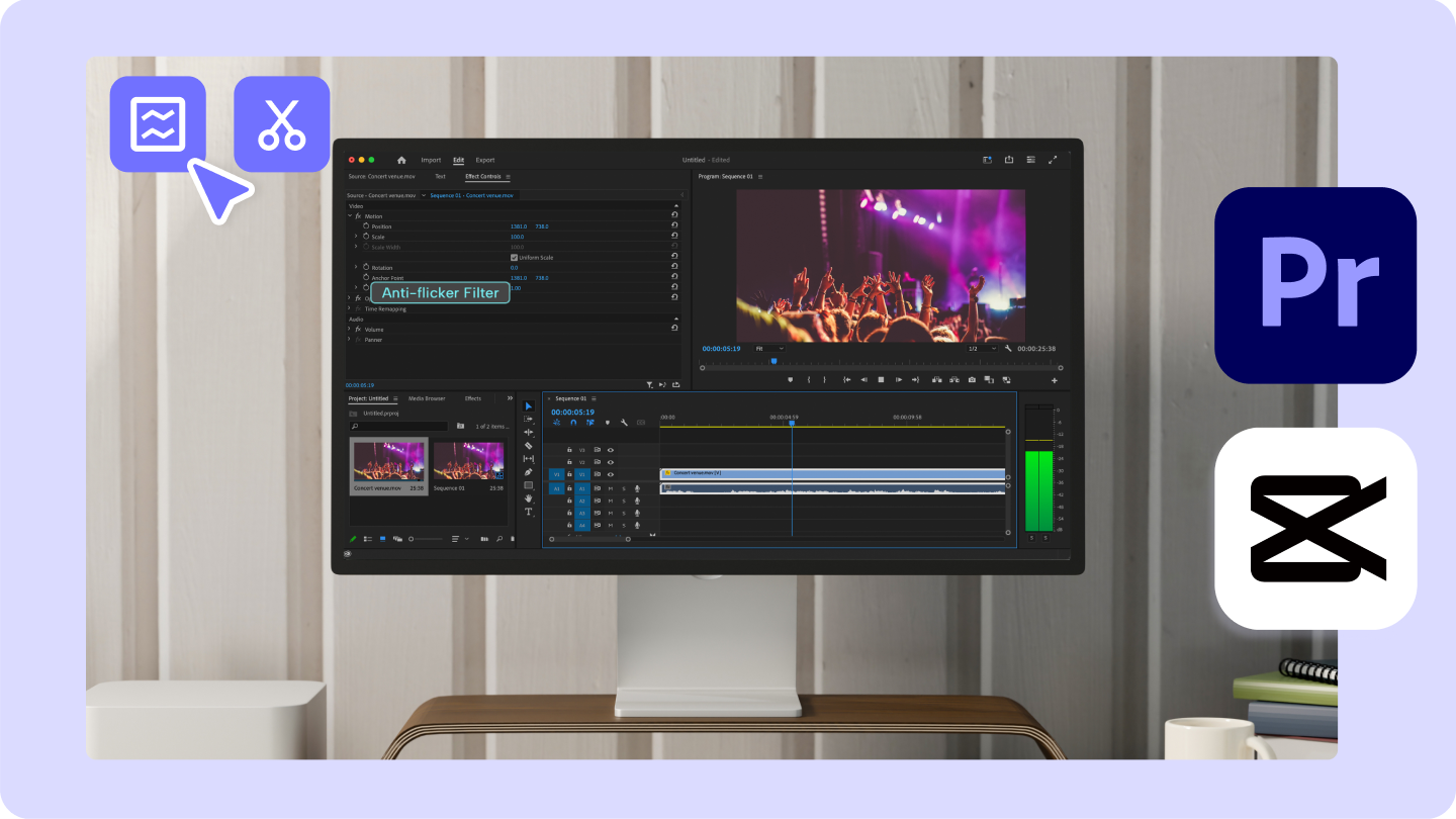 deflicker premiere pro