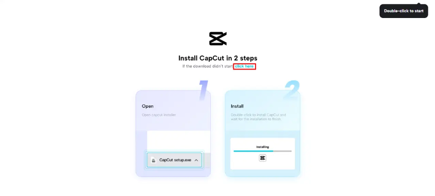 CapCut PC Interface