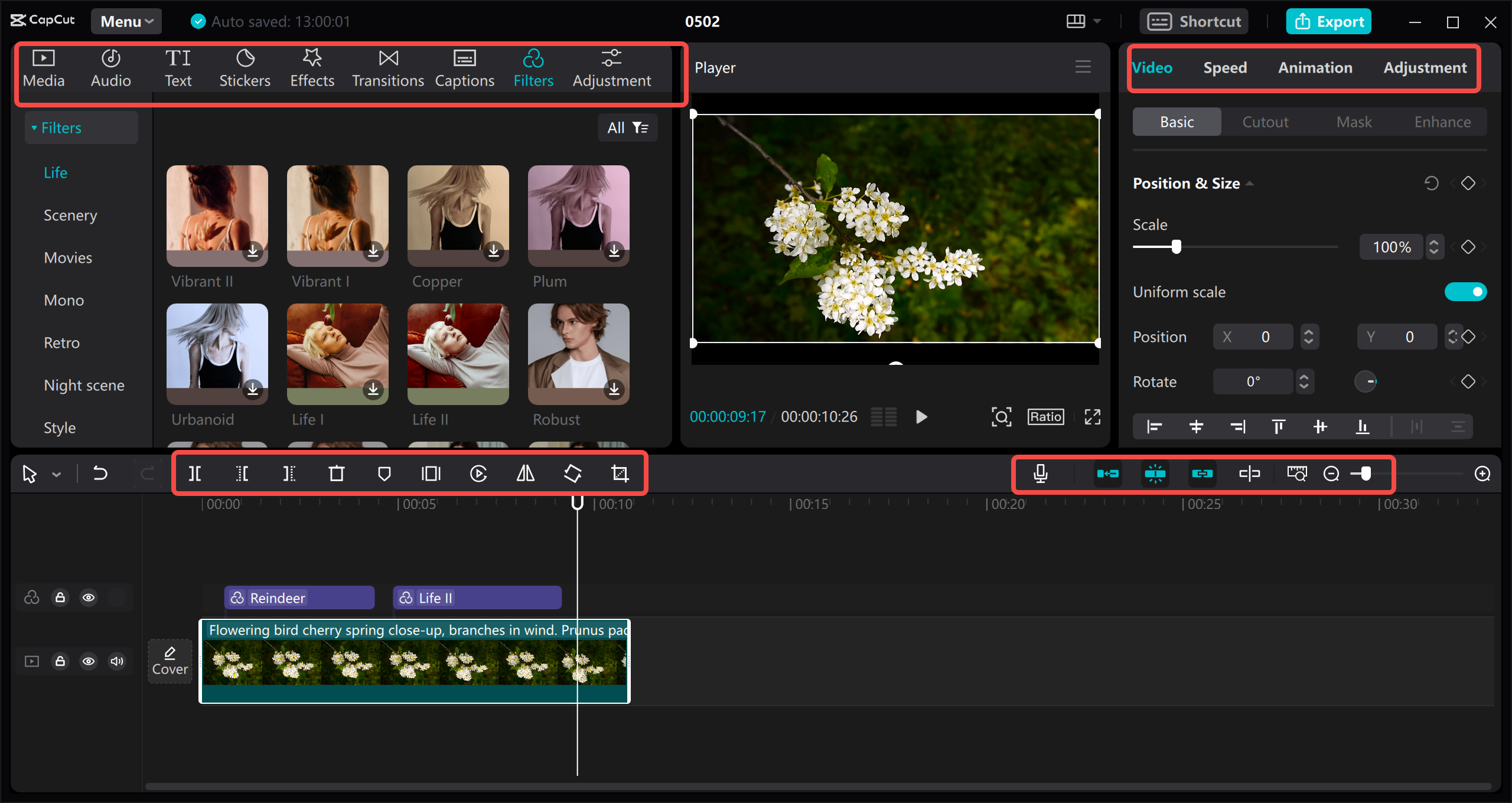 Customize your video