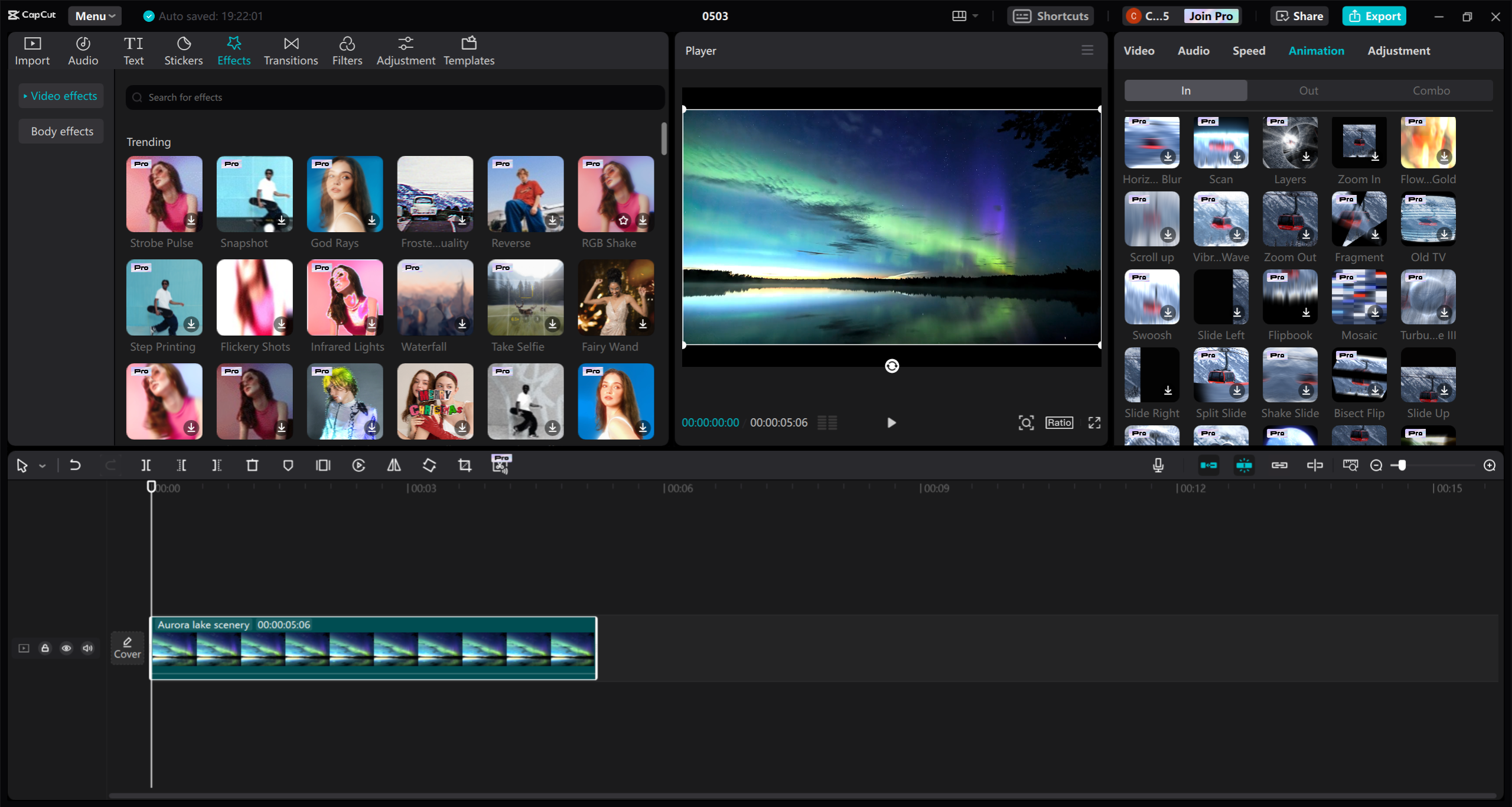 CapCut video editor