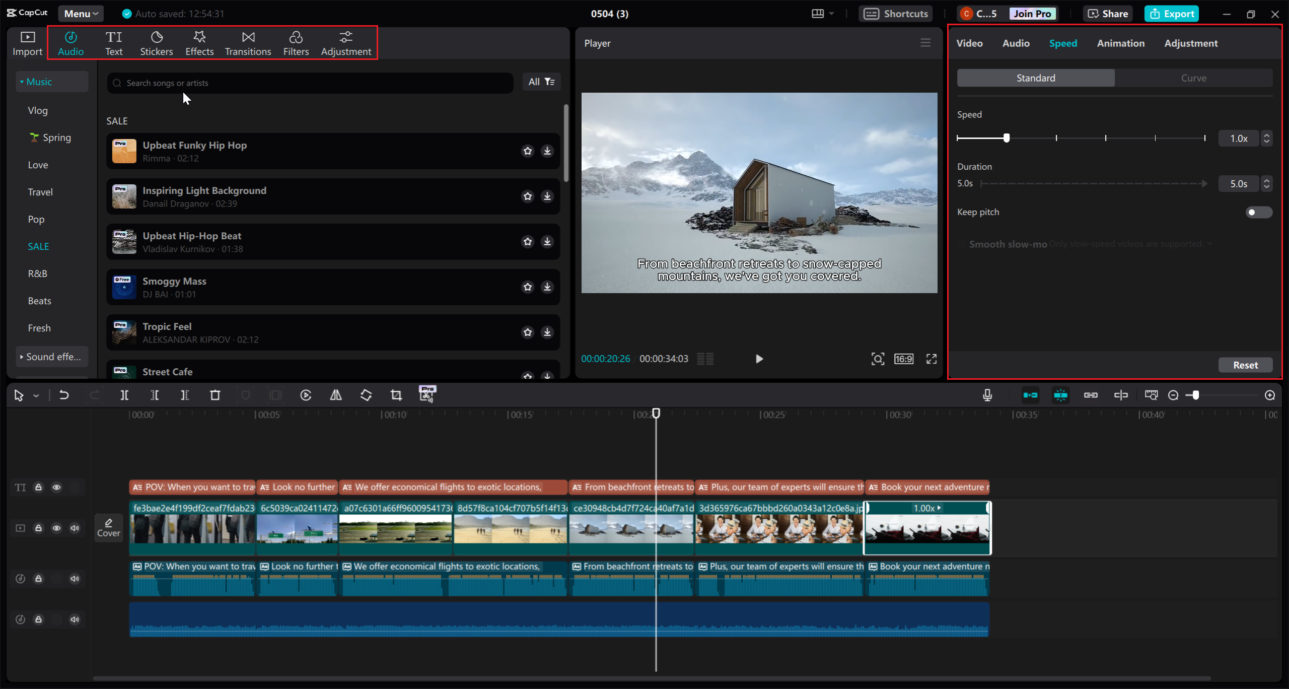 how to use CapCut to enhance video