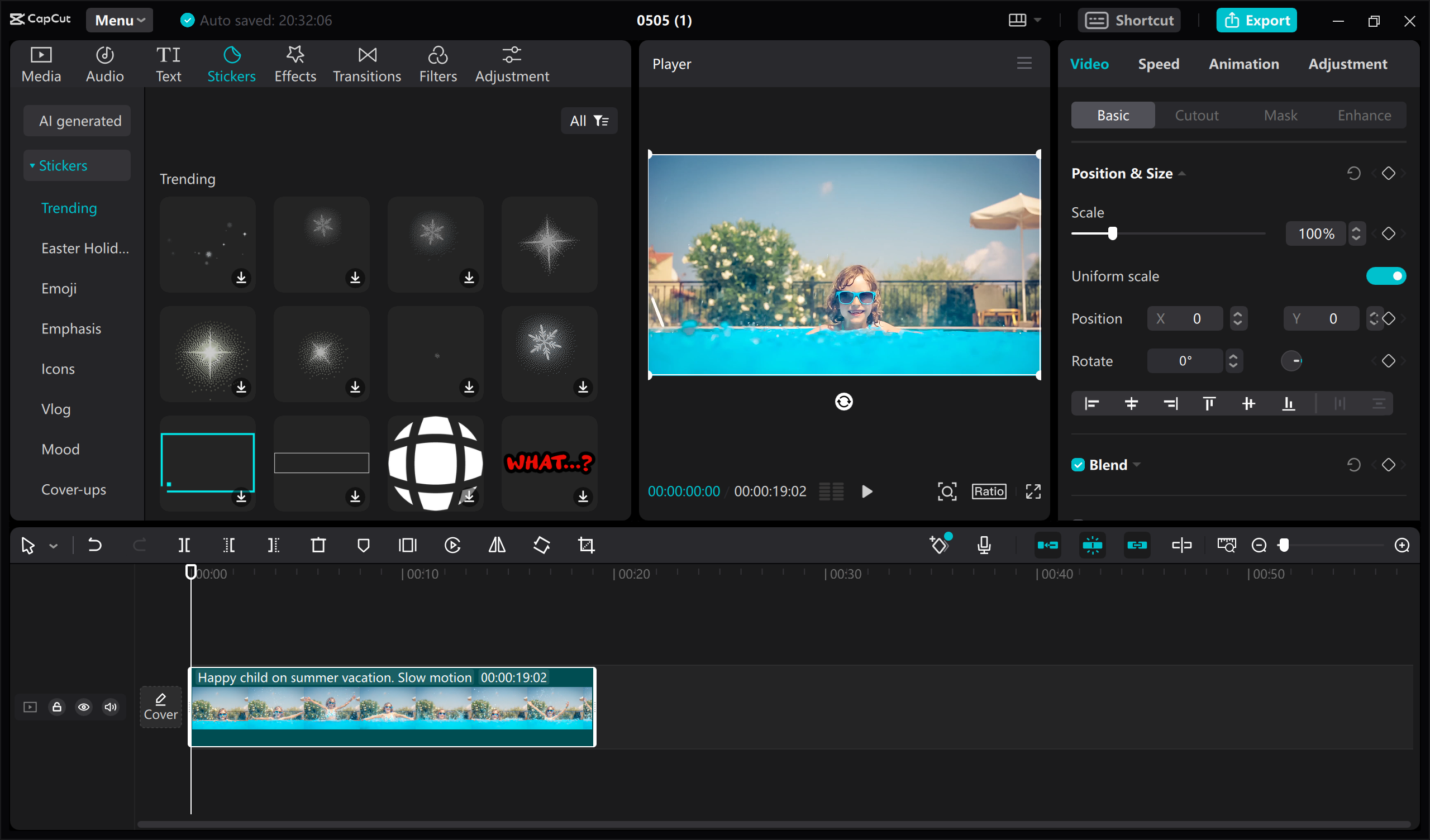 CapCut video editor