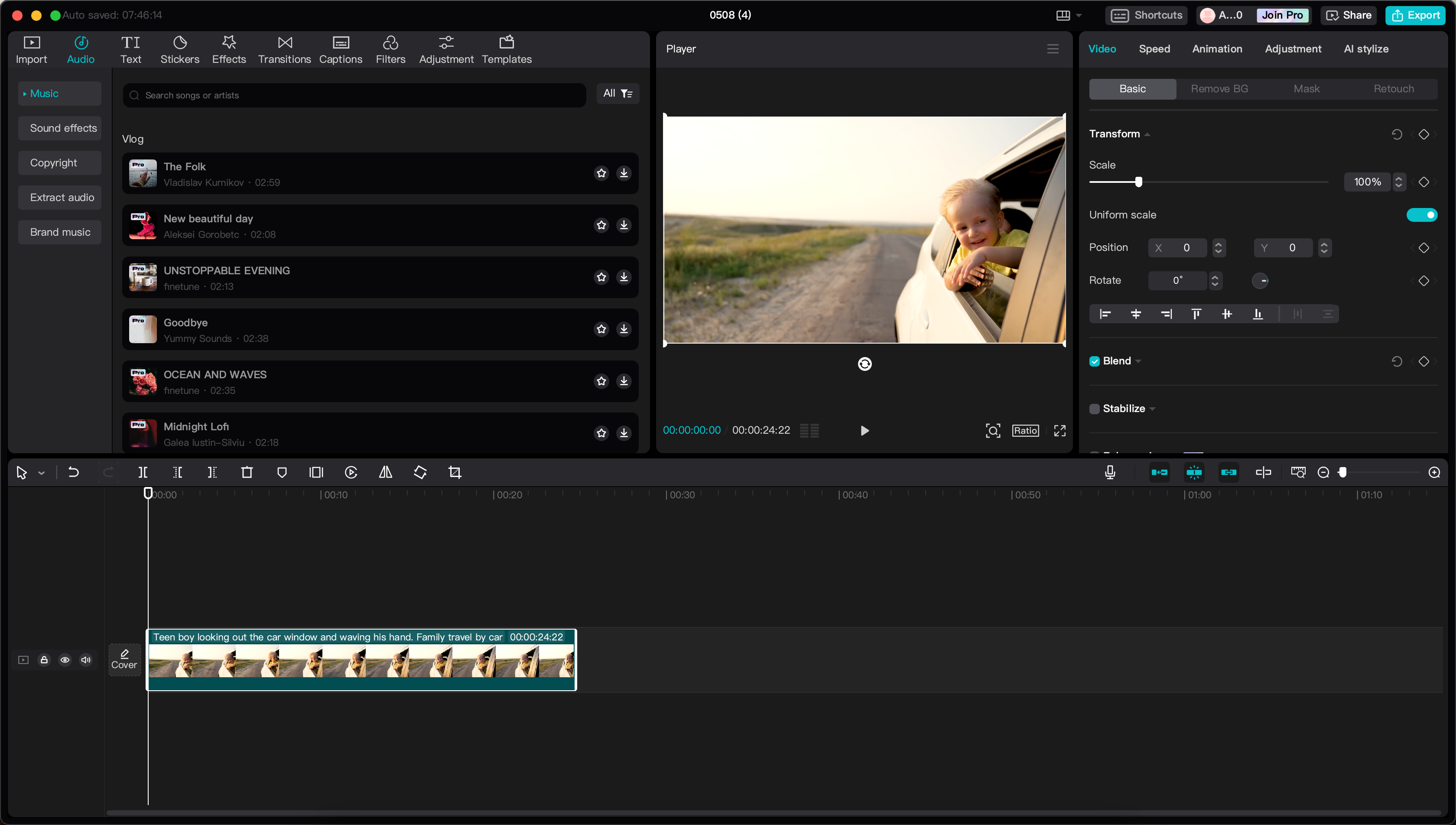 Notable video editing AI features of magic tool