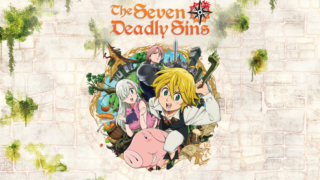 The Seven Deadly Sins, one of the best dubbed anime to watch