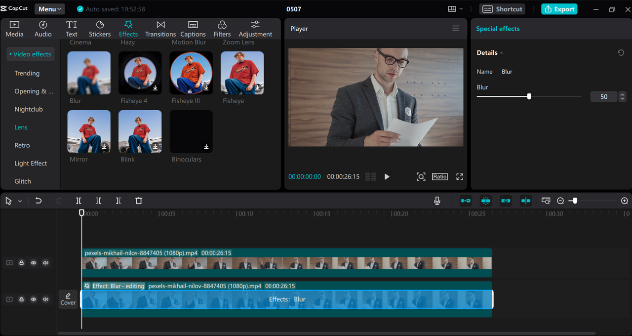 How to blur videos in CapCut desktop video editor