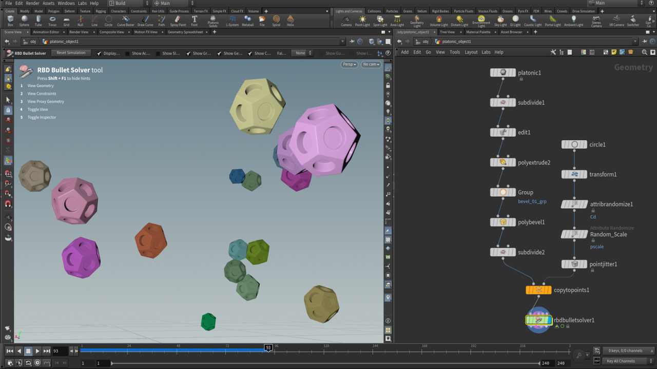 Houdini Apprentice 3D animation maker free