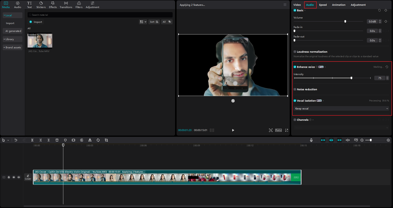 how to make video in CapCut using AI-powered tools