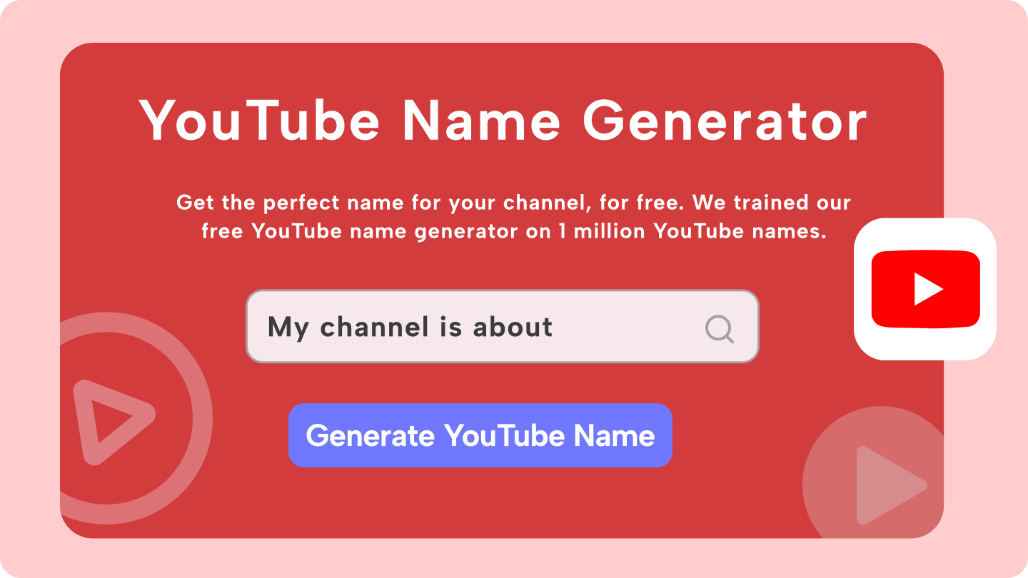 Generatore di nomi di YouTube