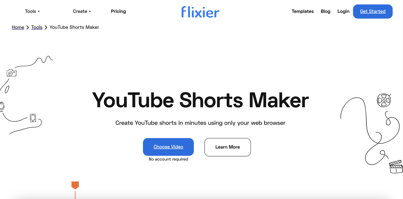 Flixier video clip maker free download