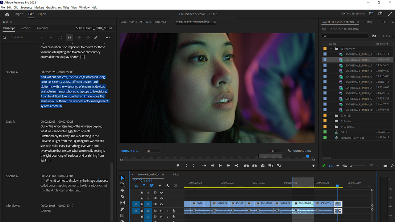 Edit videos with Adobe Premiere Pro's AI tools