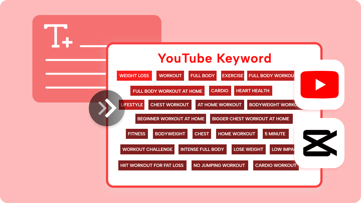 Trabalhos YouTube keyword generator: